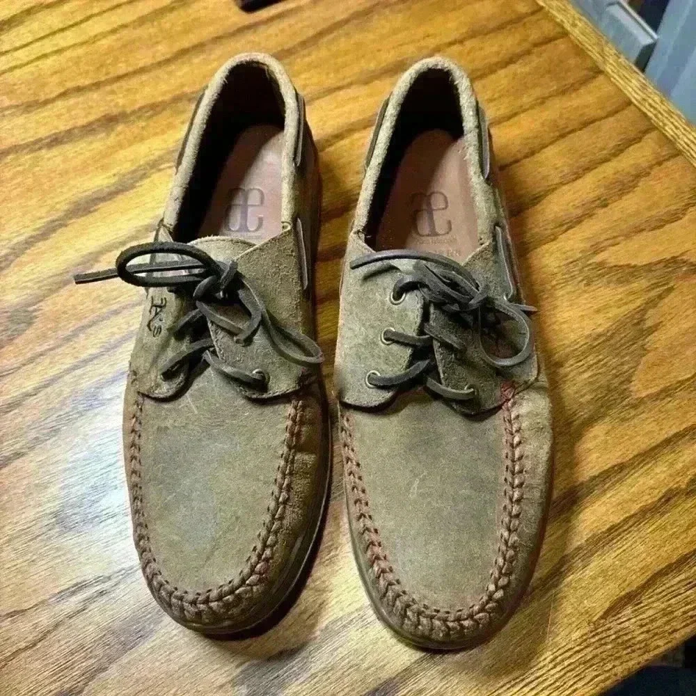 Allen Edmonds fastball boat shoe